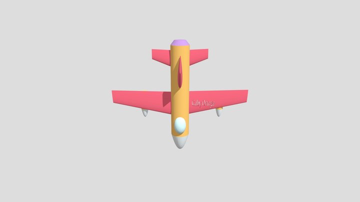 Avión 3D Model