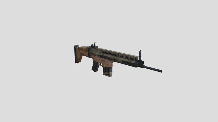 Fn scar h 3D Model