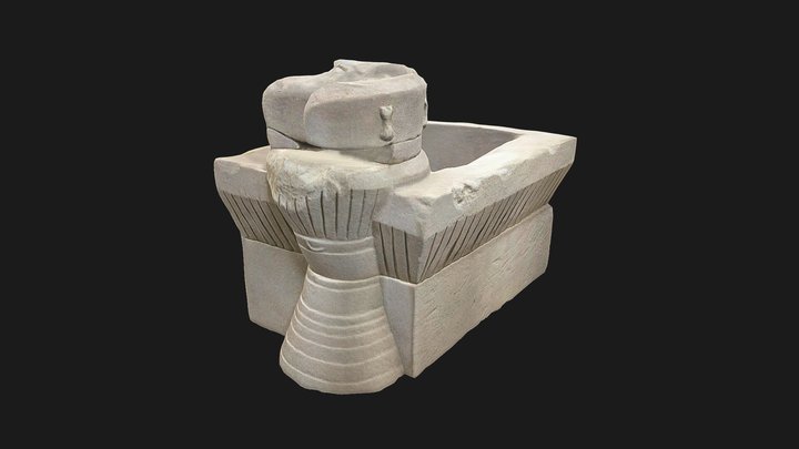 Altare nuragico Su Mulinu 3D Model