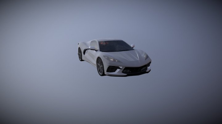 Chevrolet Corvette C8 Stingray 3D Model