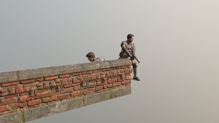 Iron Harvest - Captain 3D Model