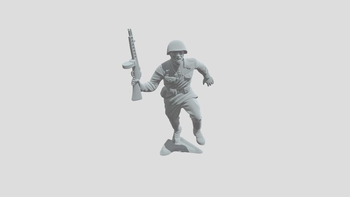 Russian Soldier – Free 3D Model STL