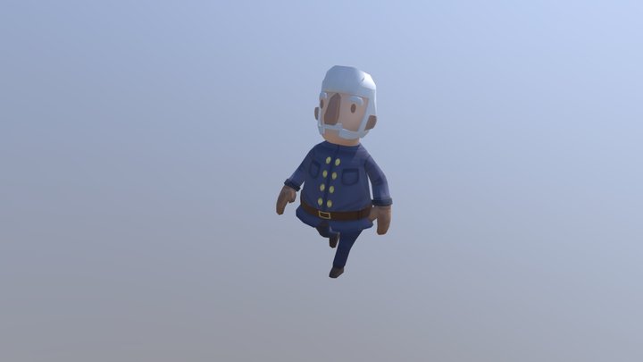 Paciente Segurança - fase Escuro 3D Model