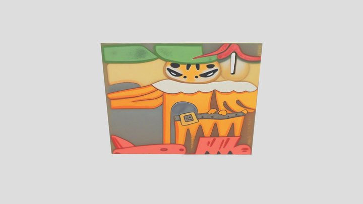 album ilustrado: personaje y escena – Gratis 3D-model STL