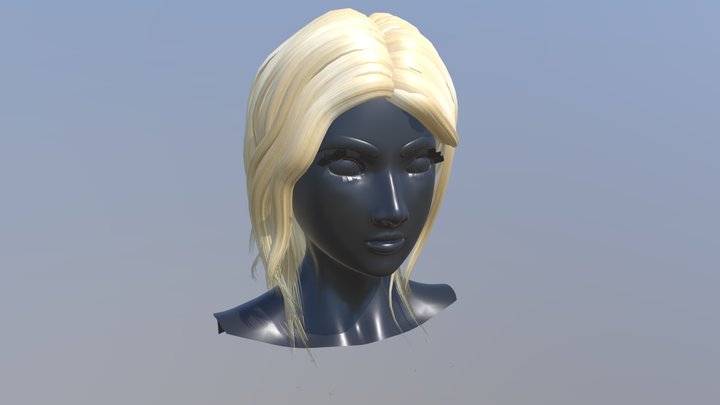 Pocolov Hair 11 – Free 3D Model STL