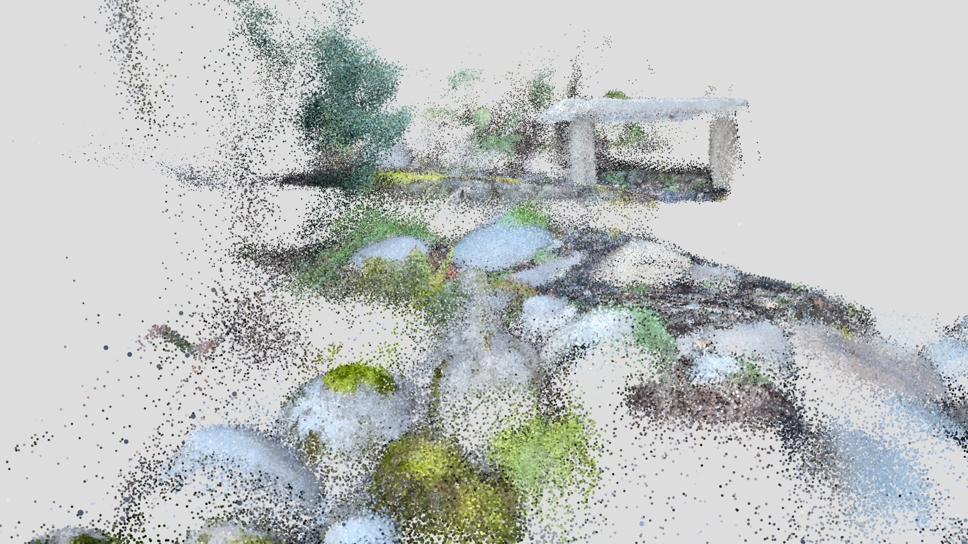 Riverfront Bench1 - Lidar Scan