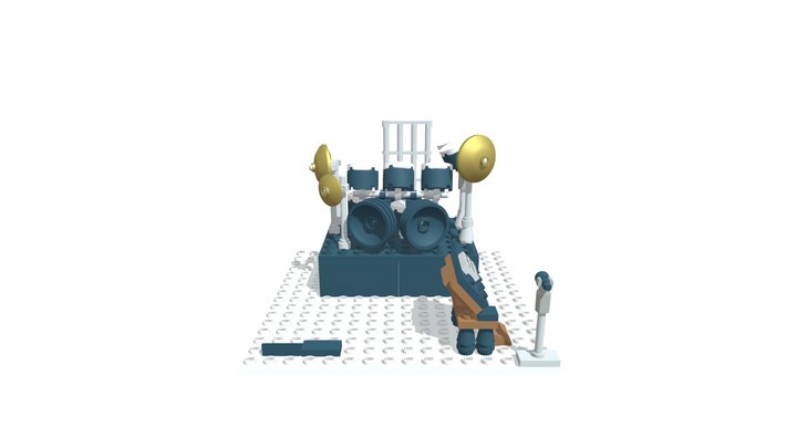 Brush 1978 Stage 3D Model