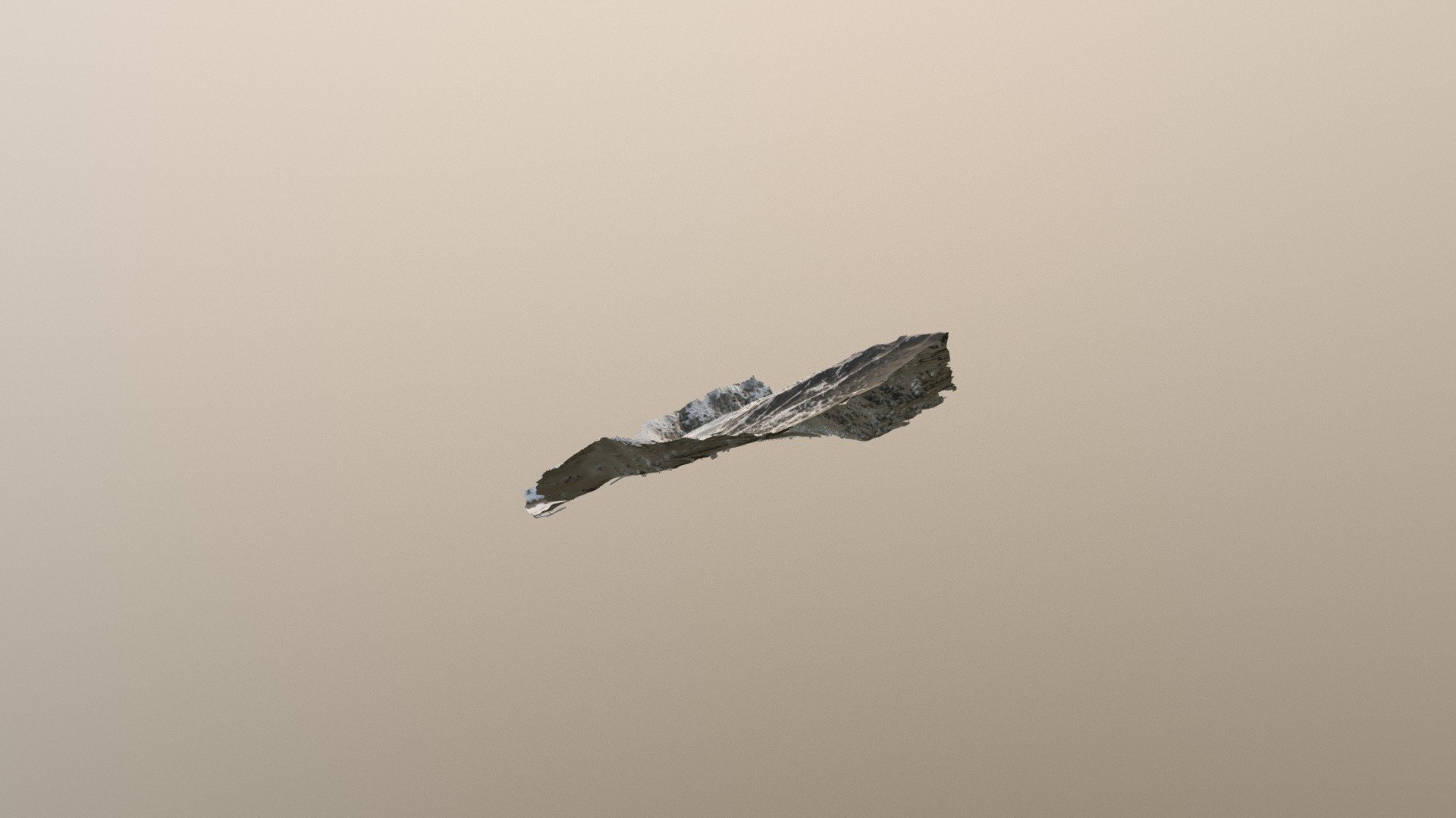 Izmir Bozdag Simplified 3d Mesh