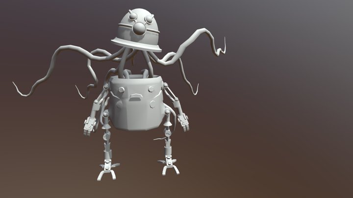 Robot WIP 3D Model