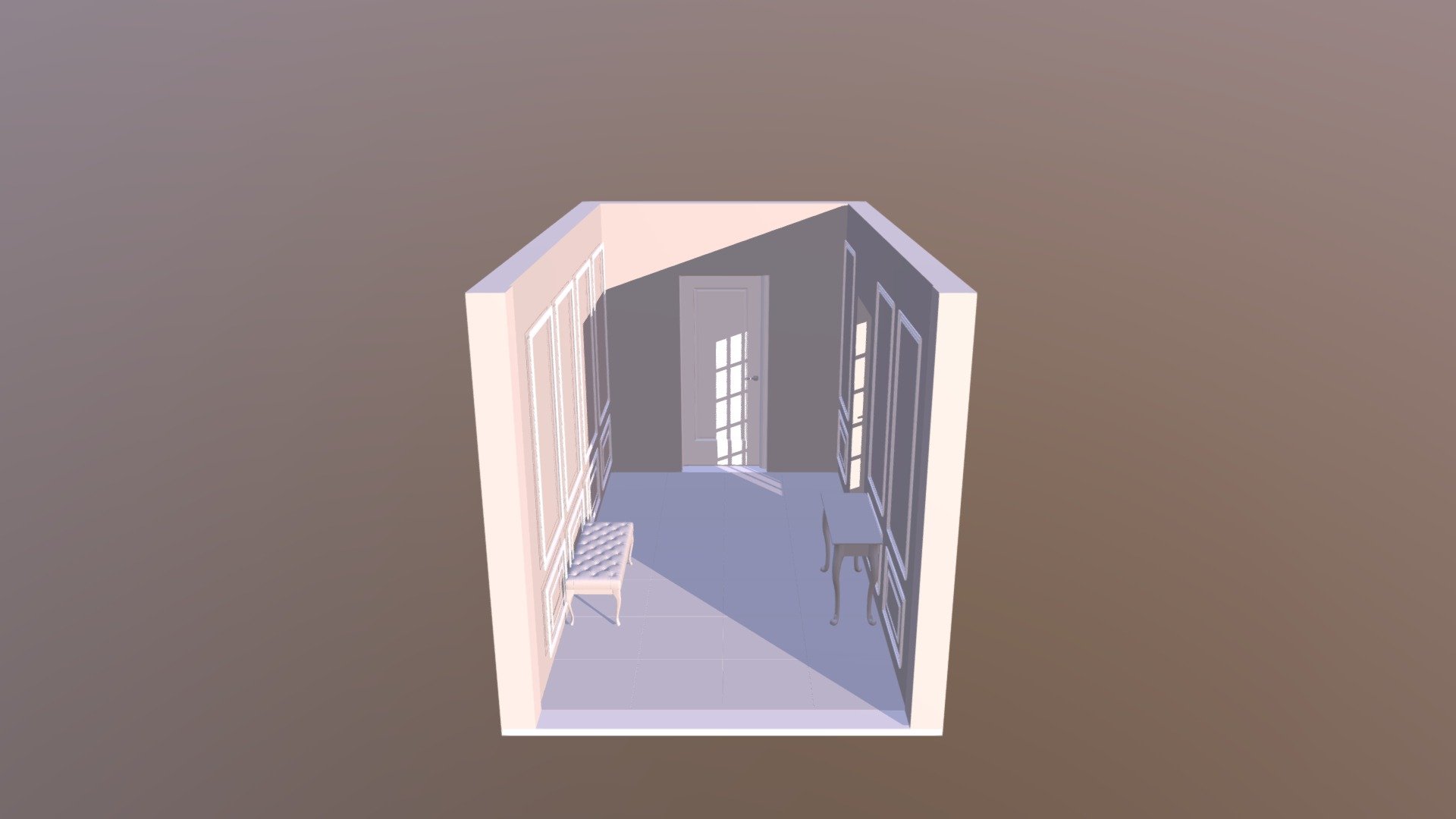 Hall in progress