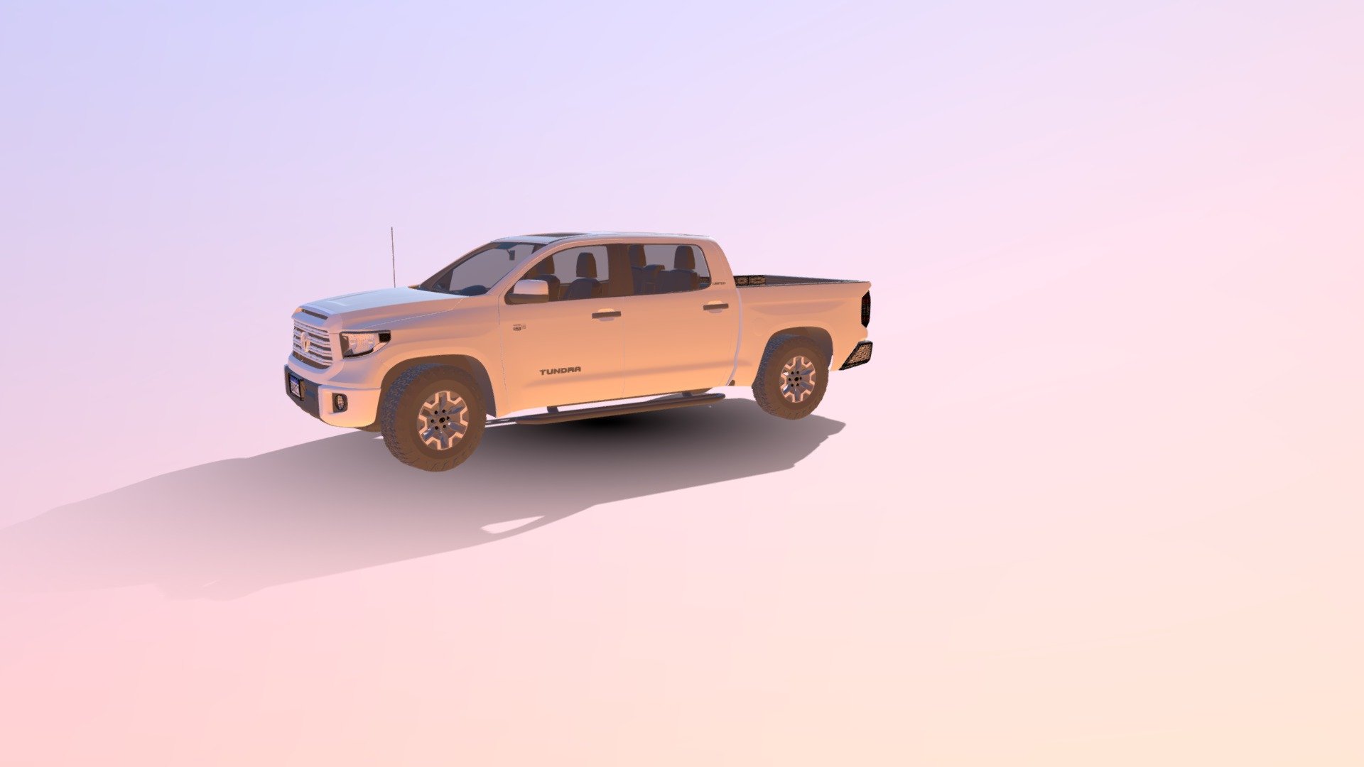 Toyota Tundra 2017 - Download Free 3D model by David_Holiday