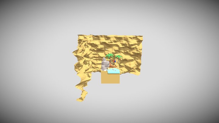 l'île des épaves 3D Model