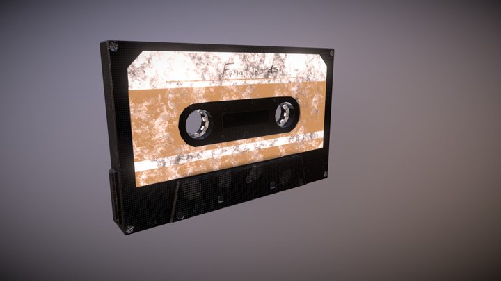 Music Tape 3D Model