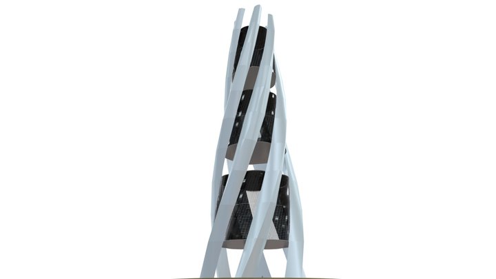 Spire Tower 3D Model