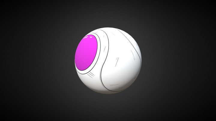 Vegeta SpaceShip 3D Model