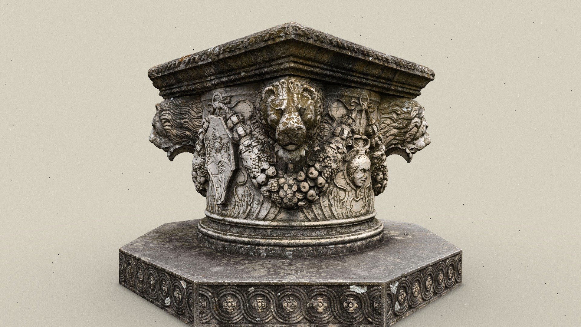 Blumenschale — Sketchfab embed 3D viewer