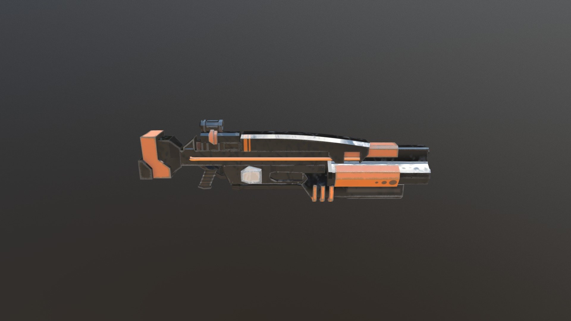 Gun - 3D model by spcda [1f8b917] - Sketchfab