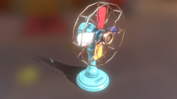 Fan 3D Model