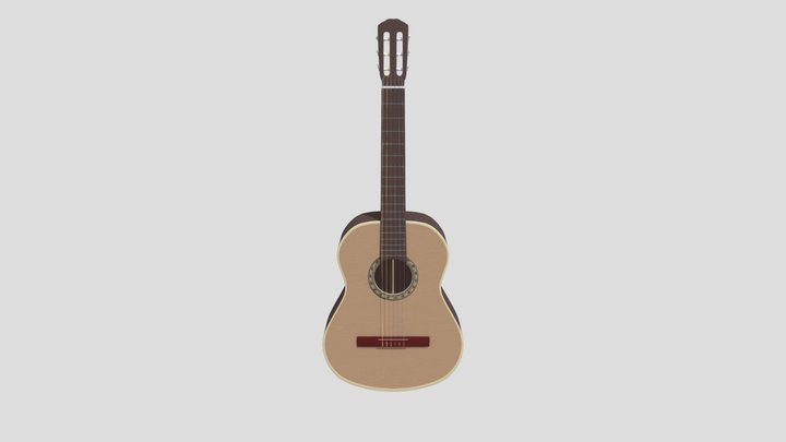 ClassicGuitar 3D Model
