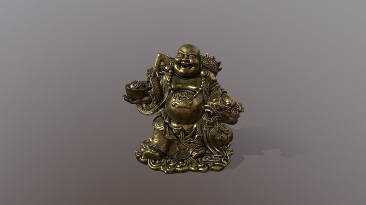 Ornamental Budda 3D Model