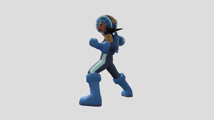 MegaMan.EXE 3D Model