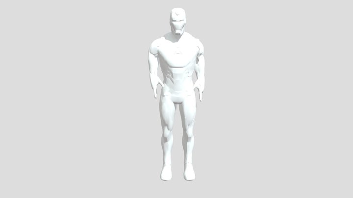 iron man 3D Model