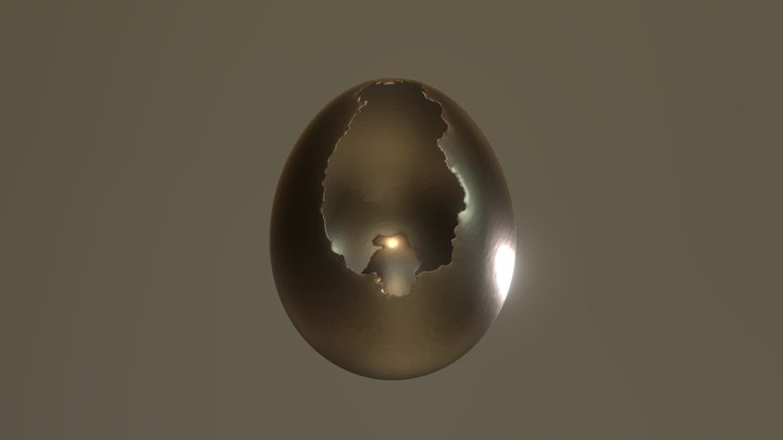 Egg 3D Model