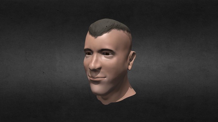 Ryan Ryenalds Bust 3D Model