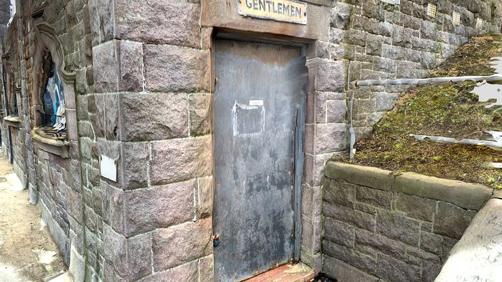 Victorian toilet block 3D Model