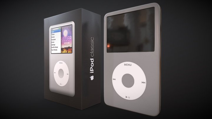 Ipod Classic 3D Model