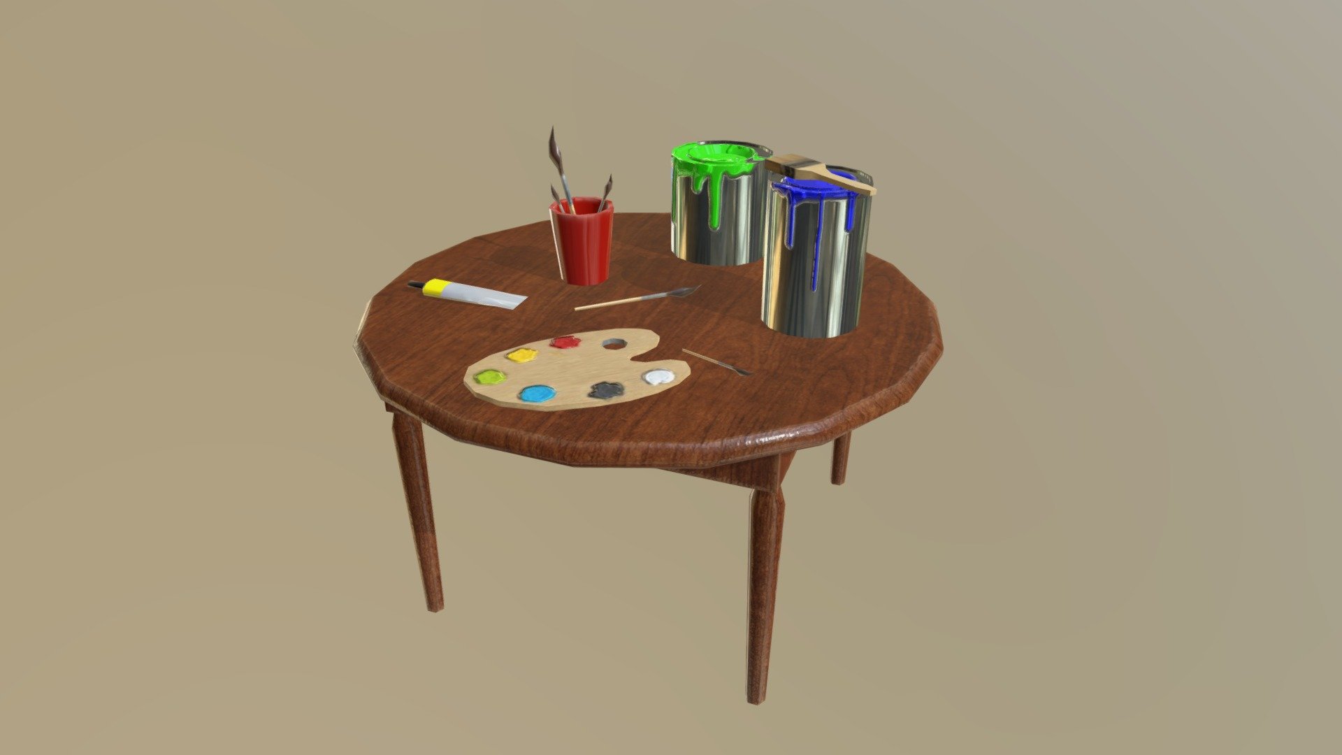 Artist's table