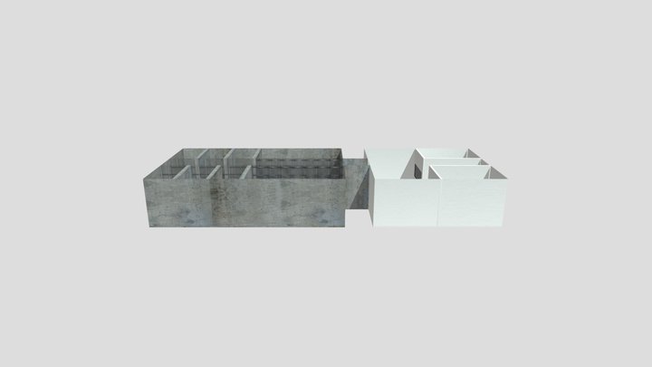 拘留所 3D Model