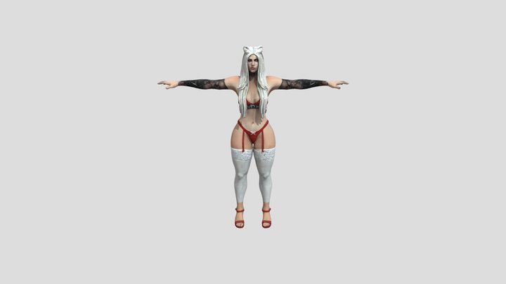 Skin feminina ❤️🥰 3D Model