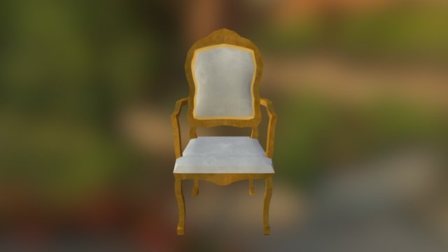 Cushion Chair 3D Model