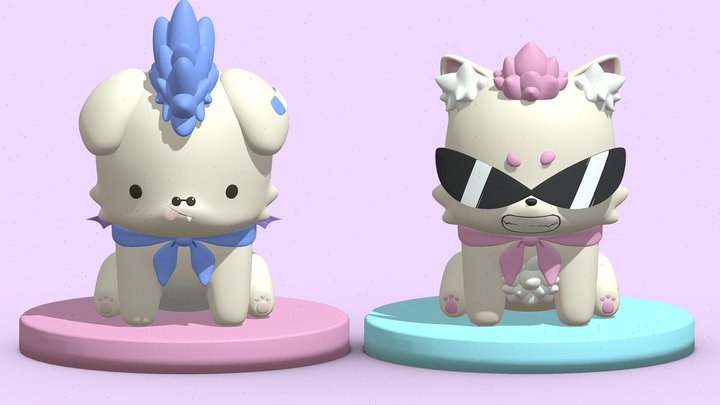 [requested for 3D printing] Ruffians Fan Model – Modello 3D gratuito STL