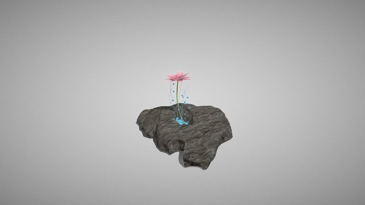 石中花 3D Model