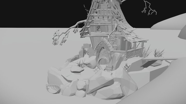 Fisher House Comp 3D Model