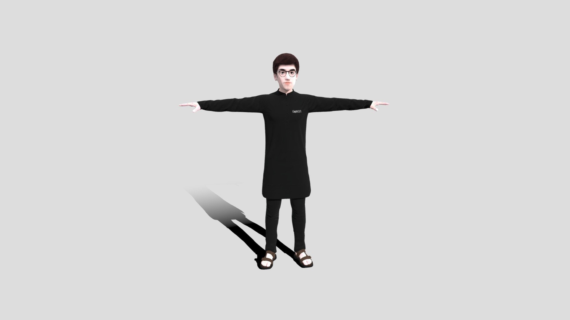 Usman the animator — Sketchfab embed 3D viewer