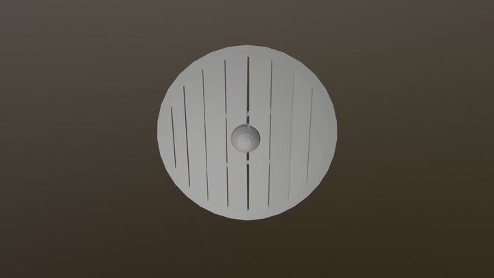 Prototype of Vikings Shield 3D Model