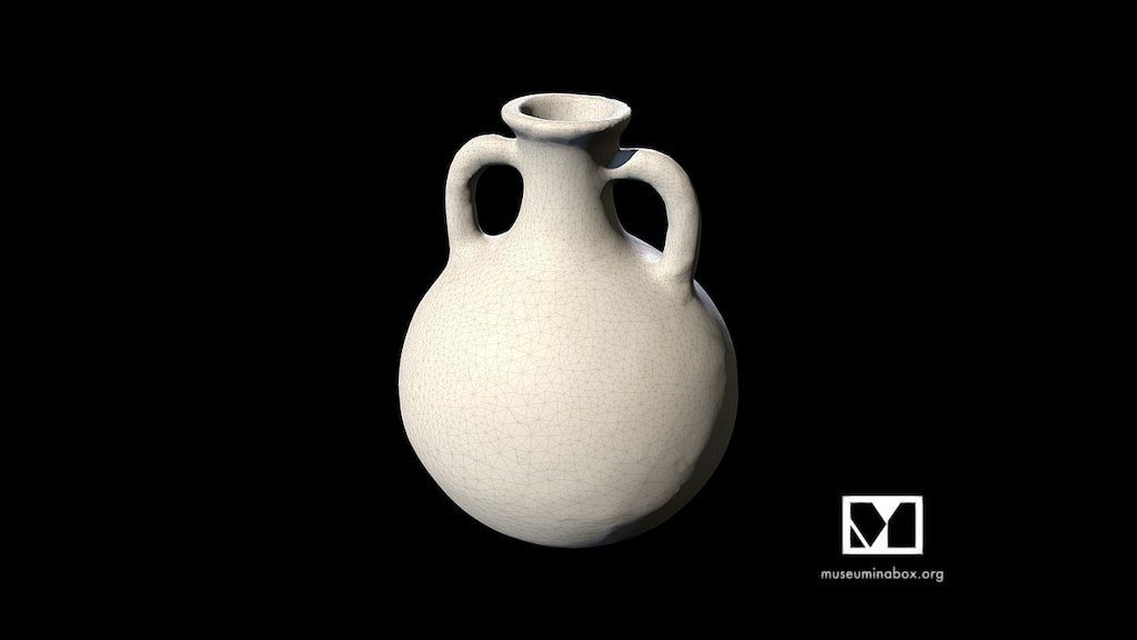Pottery Flask [3D Printable Proxy]