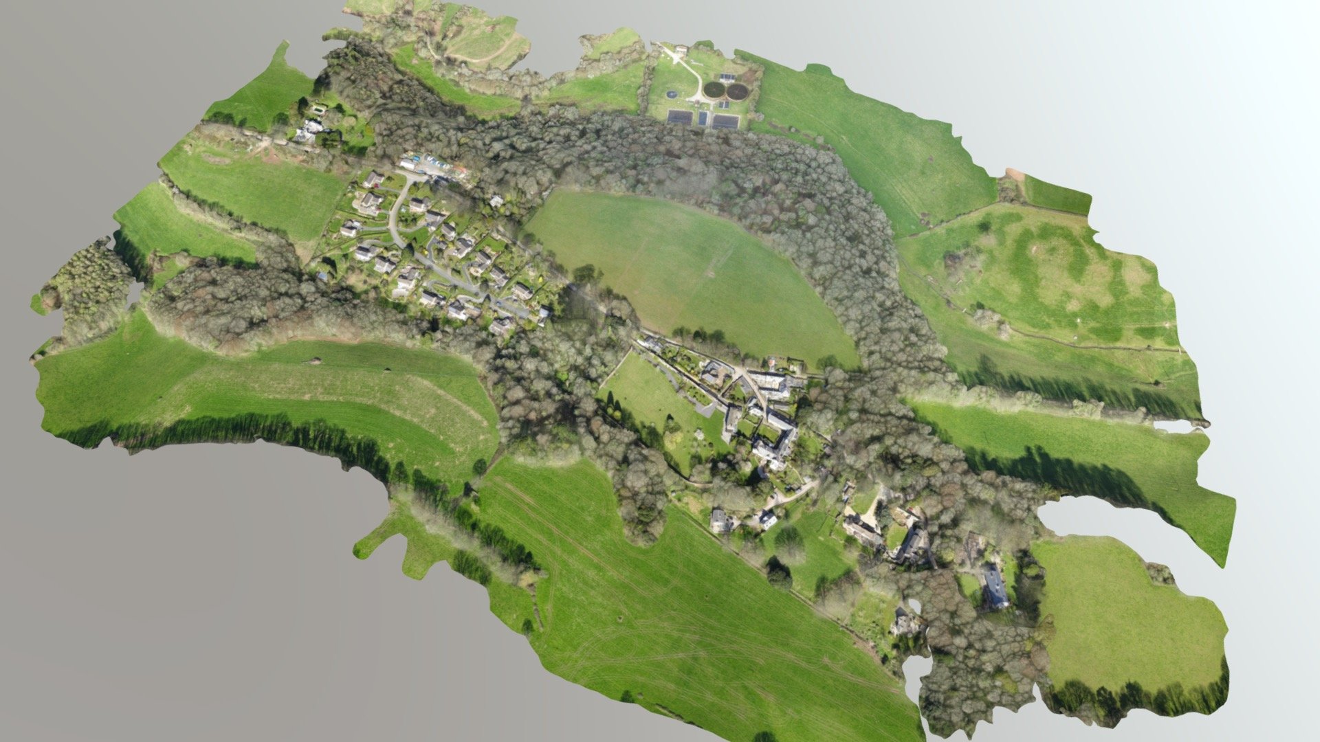 Large Area (85 acre) Capture of Membland, Devon