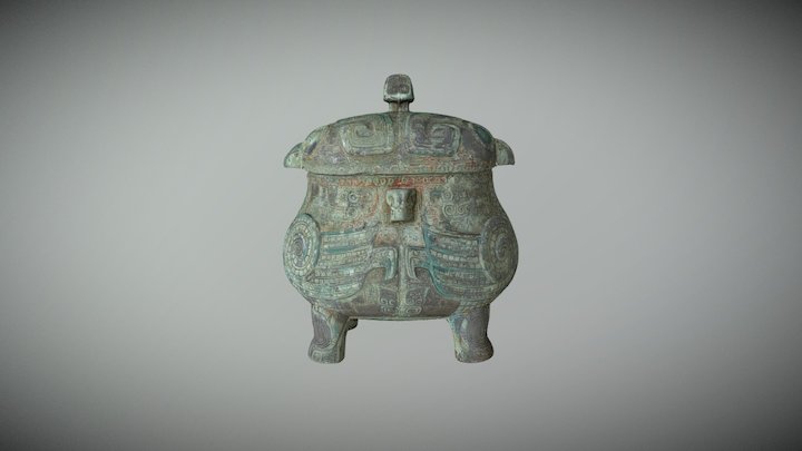 青铜器3D 3D Model