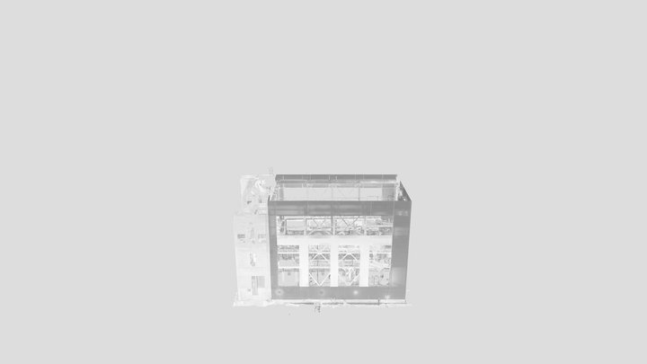 Фасад Цеха, Ростовская область 3D Model