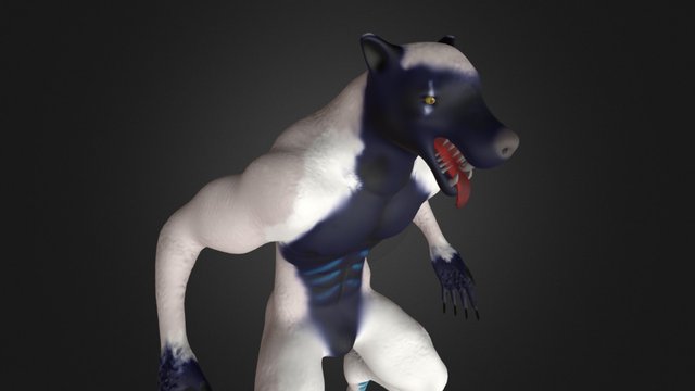 Wolfman 3D Model