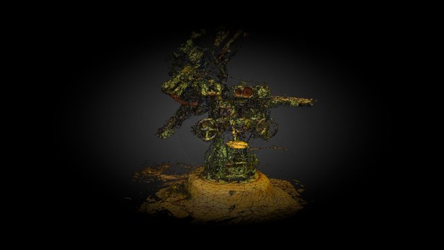 AA-gun 3D Model