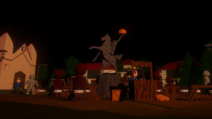 Pumpkin Festival 3D Model