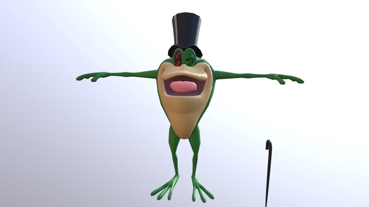 Michigan J Frog 3D Model