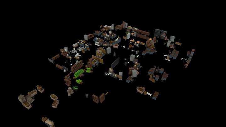 Fnaf SOTM AdminWing Floor 1 Part 2 – Modèle 3D gratuit STL