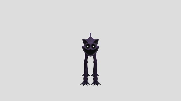 Poppy Playtime Chapter 3: Deep Sleep - CatNap 3D Model