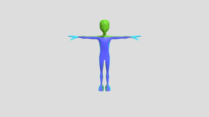 Character Base 3D Model